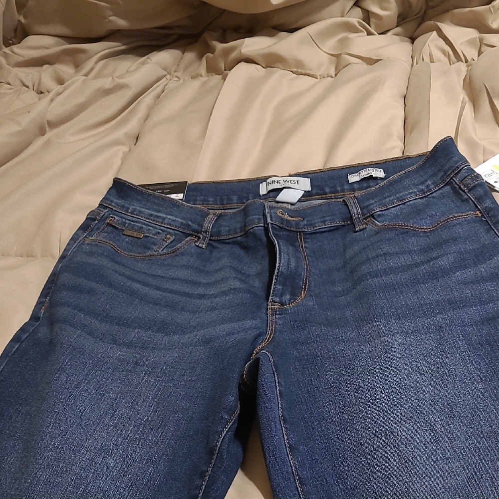 Nine West Blue Denim Jeans